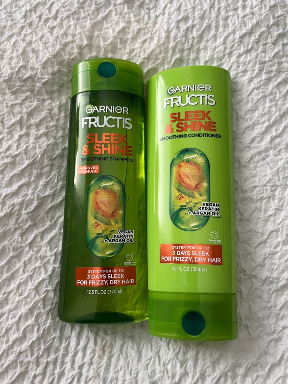 NWT Garnier Fructis Sleek and Shine Shampoo and Conditioner